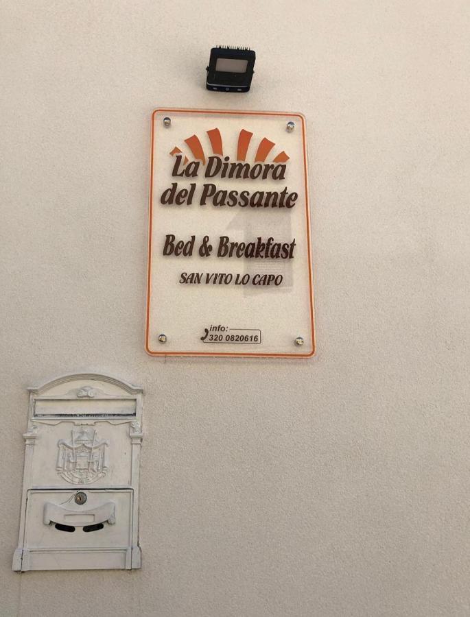 Bed and Breakfast La Dimora Del Passante San Vito Lo Capo Zewnętrze zdjęcie